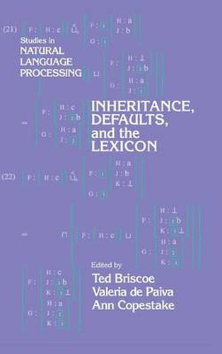 Cover image for Inheritance, Defaults and the Lexicon