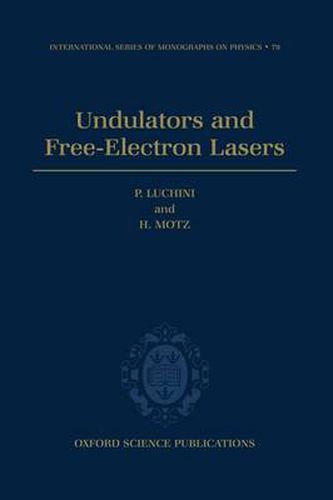 Cover image for Undulators and Free-electron Lasers