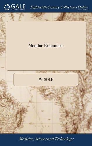 Cover image for Menthae Britannicae