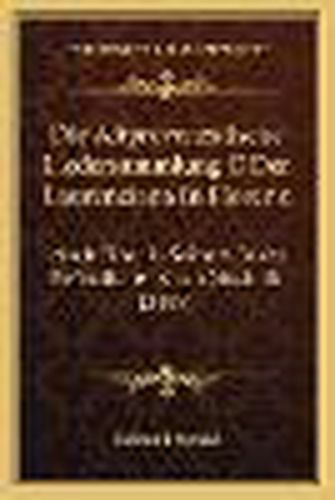 Die Altprovenzalische Liedersammlung C Der Laurenziana in Florenz: Nach Einer in Seinem Besitz Befindlichen Alten Abschrift (1899)