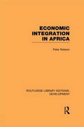 Cover image for Economic Integration in Africa