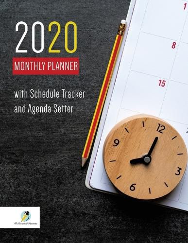 Cover image for 2020 Monthly Planner with Schedule Tracker and Agenda Setter