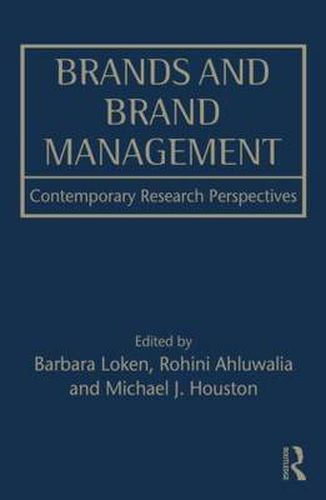 Cover image for Brands and Brand Management: Contemporary Research Perspectives