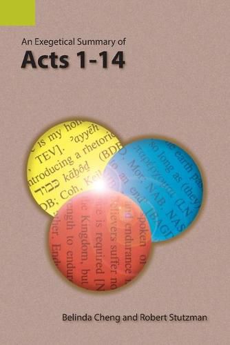 Cover image for An Exegetical Summary of Acts 1-14