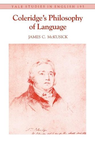 Cover image for Coleridge's Philosophy of Language
