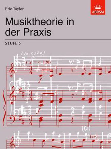 Cover image for Musiktheorie in Der Praxis Stufe 5: German Edition