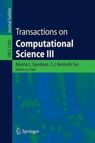 Cover image for Transactions on Computational Science III