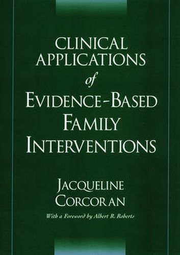 Cover image for Clinical Applications of Evidence-Based Family Interventions