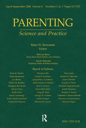 Cover image for Parenting: Science and Practice