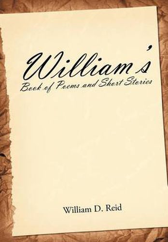 Cover image for William's Book of Poems and Short Stories