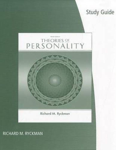 Cover image for Study Guide for Ryckman's Theories of Personality