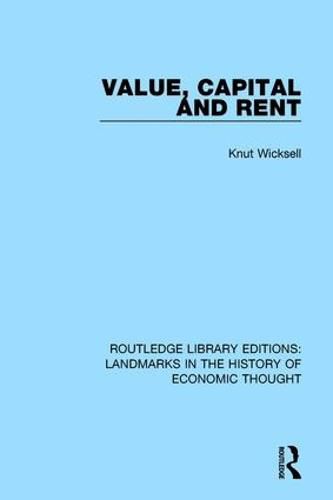 Cover image for Value, Capital and Rent