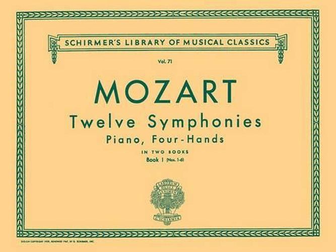 Cover image for 12 Symphonies - Book 1: Nos. 1-6