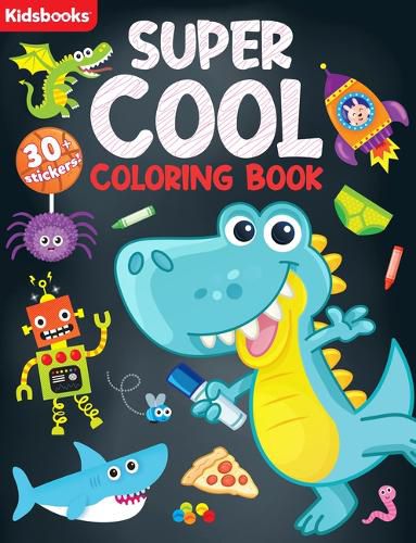 Cover image for Super Cool Color & Learn Color Book