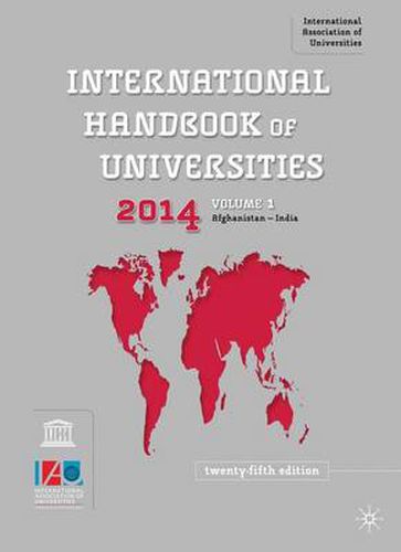 Cover image for International Handbook of Universities