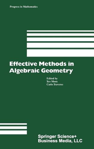 Cover image for Effective Methods in Algebraic Geometry