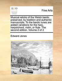 Cover image for Musical Relicks of the Welsh Bards