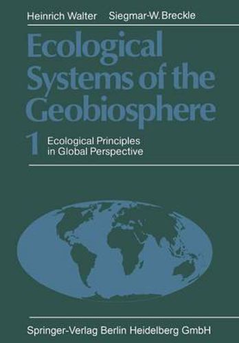 Ecological Systems of the Geobiosphere: 1 Ecological Principles in Global Perspective