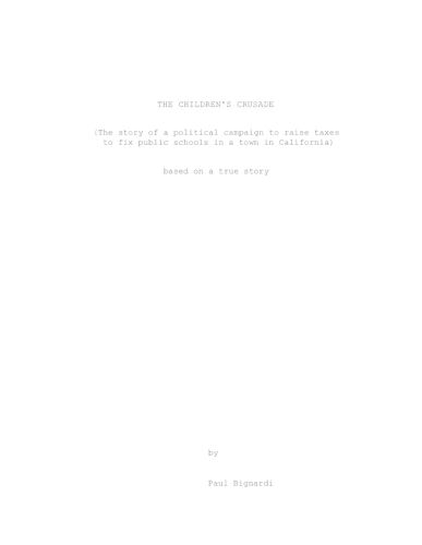 Cover image for The Children's Crusade