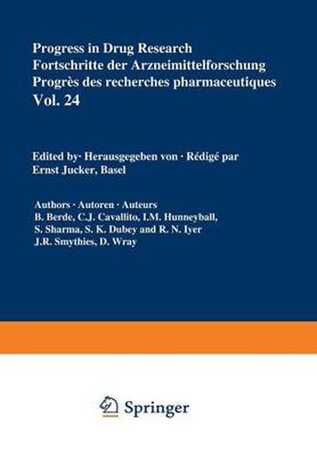 Cover image for Progress in Drug Research / Fortschritte der Arzneimittelforschung / Progres des recherches pharmaceutiques