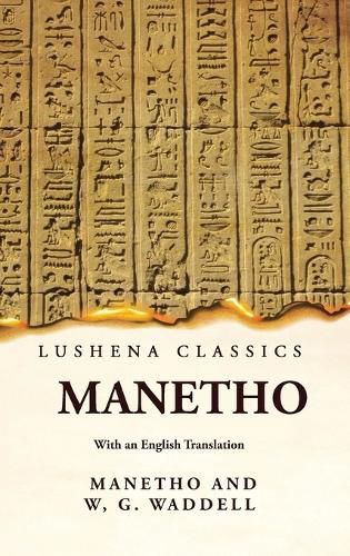 Cover image for Manetho With an English Translation