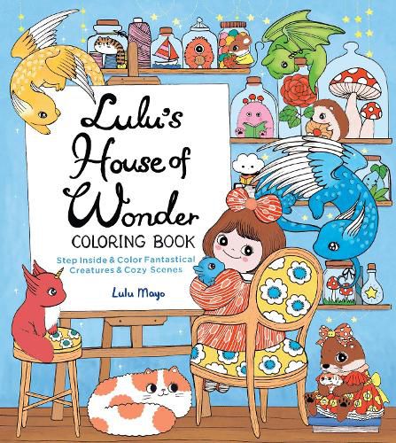 Cover image for Lulu's House of Wonder Coloring Book