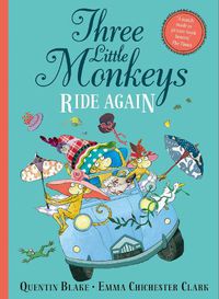 Cover image for Three Little Monkeys Ride Again