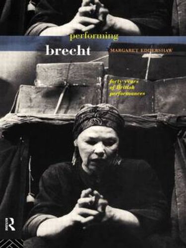 Cover image for Performing Brecht