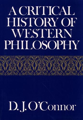 Cover image for Critical History of Western Philosophy