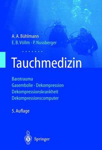 Cover image for Tauchmedizin: Barotrauma Gasembolie - Dekompression Dekompressionskrankheit Dekompressionscomputer