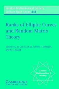 Cover image for Ranks of Elliptic Curves and Random Matrix Theory