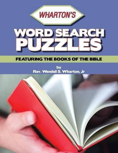 Cover image for Wharton's Word Search Puzzles: Featuring the Books of the Bible