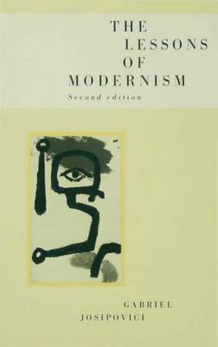 Cover image for The Lessons of Modernism