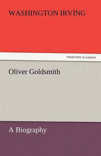 Cover image for Oliver Goldsmith