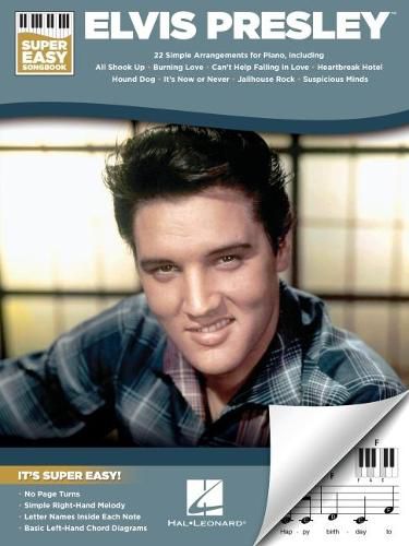 Cover image for Elvis Presley - Super Easy Piano