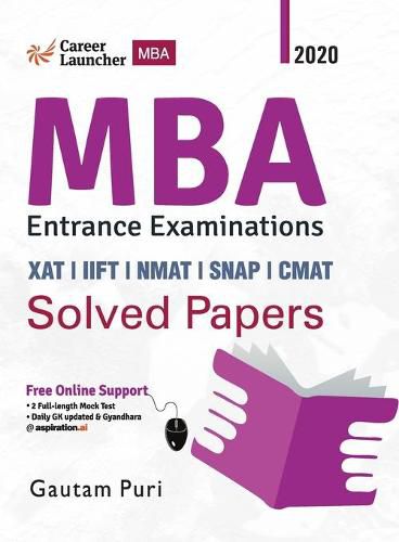 Cover image for MBA 2020-21 Solved Papers (Xat|Iift|Nmat|Snap|Cmat)