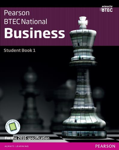 BTEC Nationals Business Student Book 1 + Activebook: For the 2016 specifications