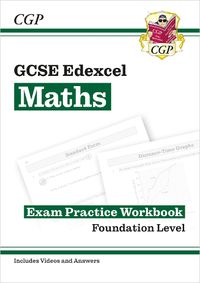 Cover image for GCSE Maths Edexcel Exam Practice Workbook: Foundation - for the Grade 9-1 Course (with Answers)