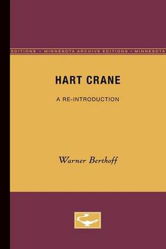 Hart Crane: A Re-Introduction