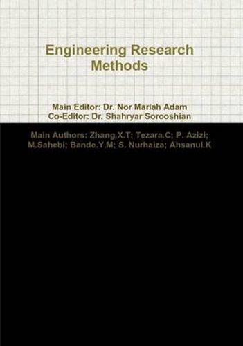 Cover image for Engineering Research Methods