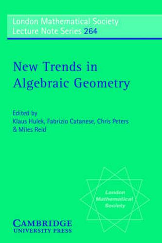 Cover image for New Trends in Algebraic Geometry