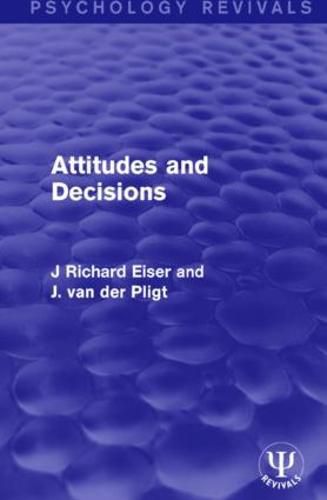 Cover image for Attitudes and Decisions