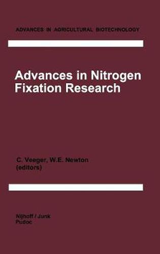 Cover image for Advances in Nitrogen Fixation Research: Proceedings of the 5th International Symposium on Nitrogen Fixation, Noordwijkerhout, The Netherlands, August 28 - September 3, 1983