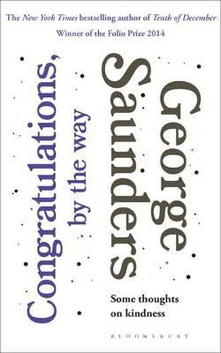 Cover image for Congratulations, by the way: Some Thoughts on Kindness