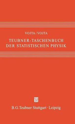 Cover image for Teubner-Taschenbuch Der Statistischen Physik