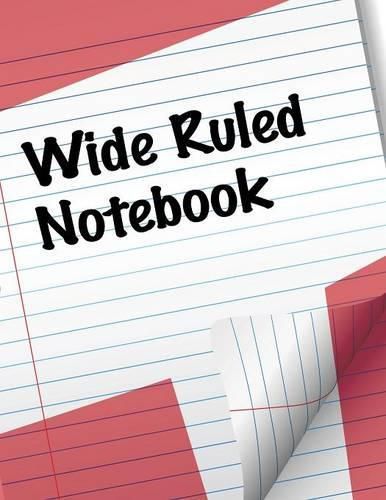 Cover image for Wide Ruled Notebook