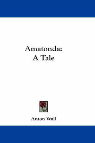 Cover image for Amatonda: A Tale