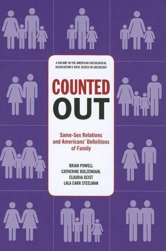 Cover image for Counted Out: Same-Sex Relations and Americans' Definitions of Family