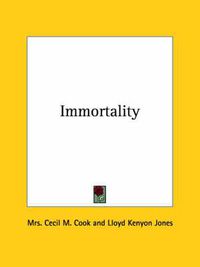 Cover image for Immortality