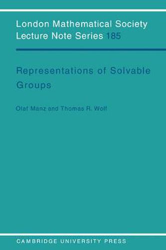 Cover image for Representations of Solvable Groups